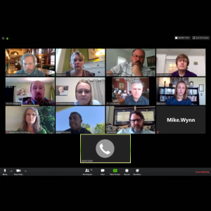 Zoom meeting screenshot